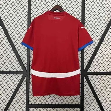 2024 Serbia Home Kit UEFA Euro Shirt Soccer Jerseys