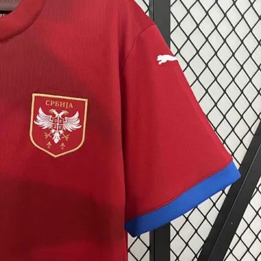 2024 Serbia Home Kit UEFA Euro Shirt Soccer Jerseys
