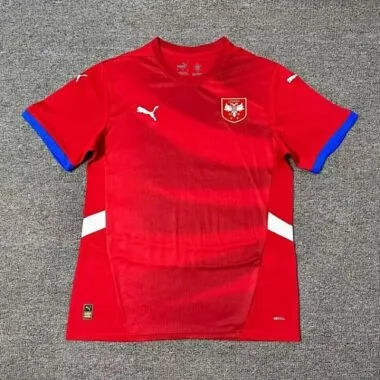 2024 Serbia Home Kit UEFA Euro Shirt Soccer Jerseys