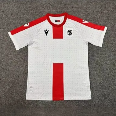 2024 Georgia Home Kit UEFA Euro Shirt Football Replicas Yupoo