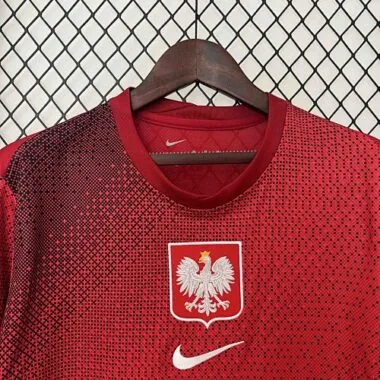2024 Poland Away Kit UEFA Euro Shirt Football