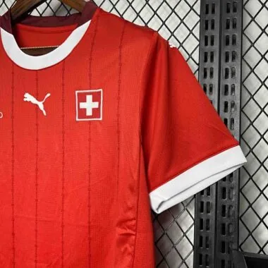 2024 Switzerland Home Kit UEFA Euro Uniform Jersey