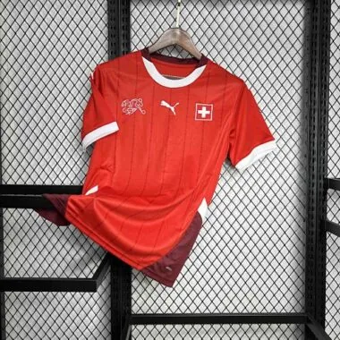 2024 Switzerland Home Kit UEFA Euro Uniform Jersey