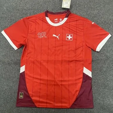 2024 Switzerland Home Kit UEFA Euro Uniform Jersey