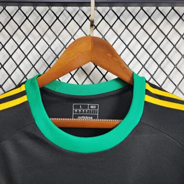 2024 Jamaica Training Kit Black Shirt Best Jerseys