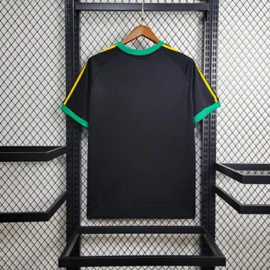 2024 Jamaica Training Kit Black Shirt Best Jerseys