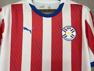 2024 Paraguay Home Kit Football