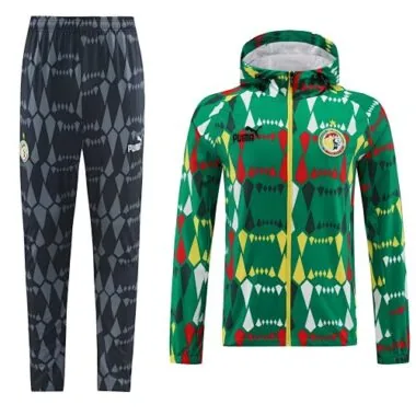 24-25 Senegal Green Windbreak Jacket Suits Football AAAAJersey Yupoo