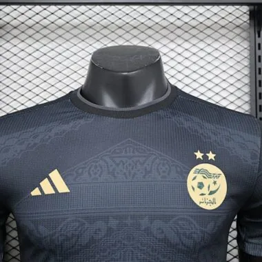 2023 Algeria Black Player Version S-XXL Cheap Football Kit