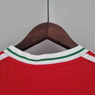 2022 País de Gales feminino vermelho