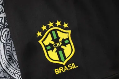 2024 Brazil Christ the Redeemer Grey Vest Kit Soccer