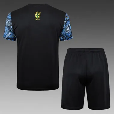 2024 Brazil Christ the Redeemer Blue Special Edition Kit Soccer