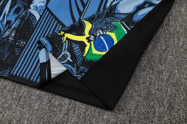 2024 Brazil Christ the Redeemer Blue Special Edition Kit Soccer
