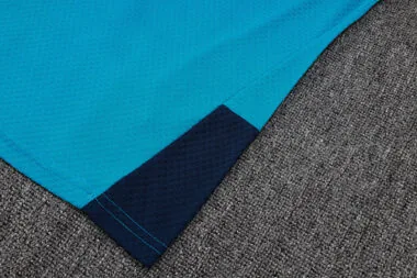 2026 Spain Blue Training Kids Kit Soccer T-Shirt