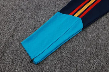 2026 Spain Blue Training Kids Kit Soccer T-Shirt
