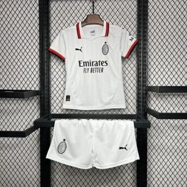 24-25 AC Milan Away Kid Kits Youth Apparels Football AAAAJersey Yupoo