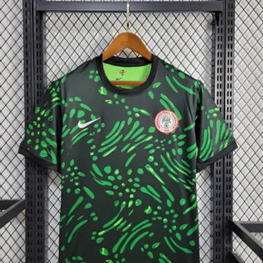 2024 Nigeria Pre-Match Kit Jersey