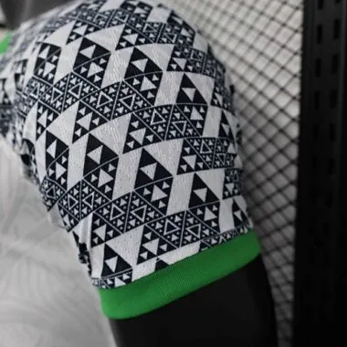 2023 Nigeria Away Kit White Player Version Shirt Soccer Jerseys For Sale
