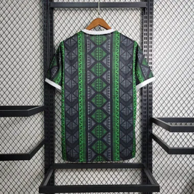 2023 Nigeria Training Green&Black S-XXL Cheap Soccer Jerseys