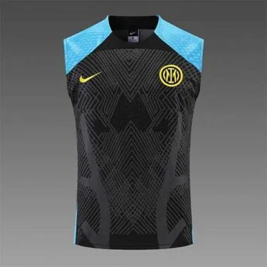22-23 Inter Milan vest training suit kit Black