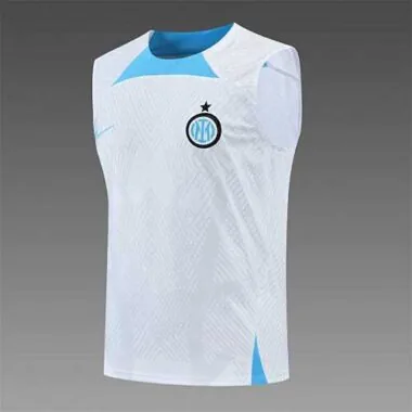 22-23 Inter Milan vest training suit kit White