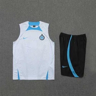 22-23 Inter Milan vest training suit kit White