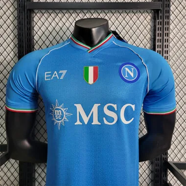 23-24 Players Napoli Home Size S-XXL Soccer Jersey