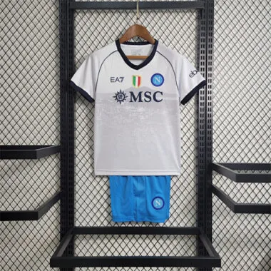 23-24 Kids Napoli away size 16-28 Football Shirt