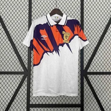 91-93 Scotland Away Retro Kit Soccer Uniform AAAAJerseys Dropshipping Yupoo