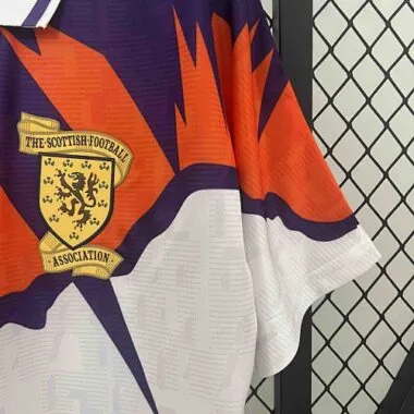 91-93 Scotland Away Retro Kit Soccer Uniform