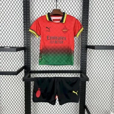 25-26 AC Milan Red Kid Kits Special Edition Soccer AAAAJersey Yupoo