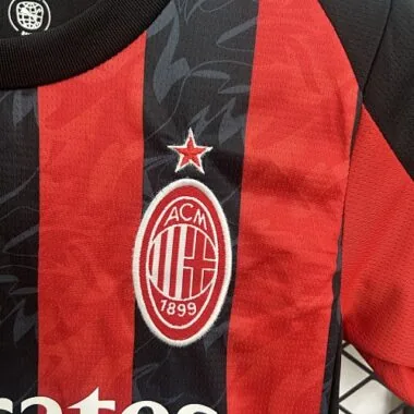 25-26 AC Milan Home Kids Kit Soccer