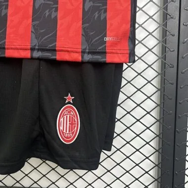 25-26 AC Milan Home Kids Kit Soccer