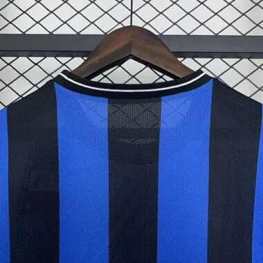 09-10 Inter Milan Home Retro Champions Final Long Sleeve Kit Vintage Shirt AAAAJersey Wholesale