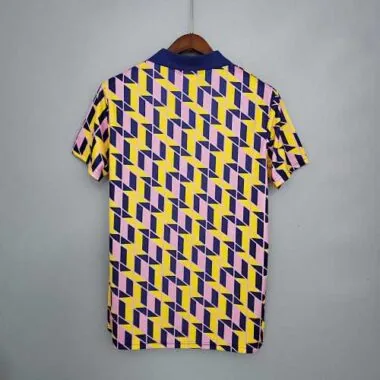 88-89 Scotland third away soccer jersey