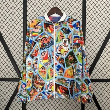 2024 Japan Trench Coat Reversible Windbreaker Double-Sides Jacket Soccer