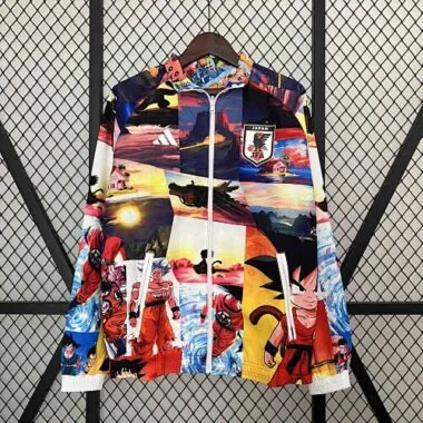 2024 Japan Trench Coat Reversible Windbreaker Double-Sides Jacket Soccer
