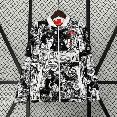 2024 Japan Reversible Windbreaker Gray&Red Special Edition Style Double-Sides Jacket For Sale