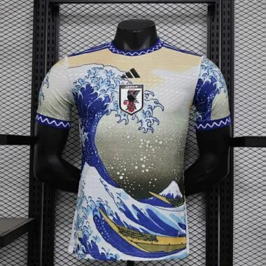 2023 Japan x Waves Special Edition Kit Player Version Shirt Soccer Jerseys For Sale