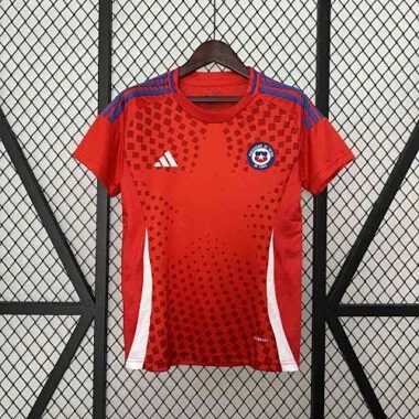 2024 Chile Home Women Copa America Lady Shirt Football