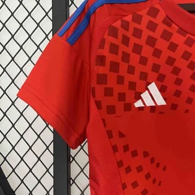 2024 Chile Home Women Copa America Lady Shirt Football
