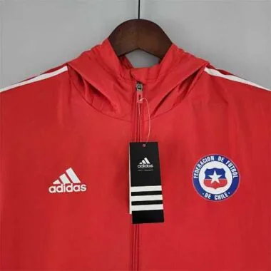 2022 Chile redwhite Windbreaker