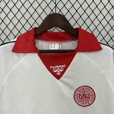 1988 Denmark Away Retro Kit Vintage Shirt