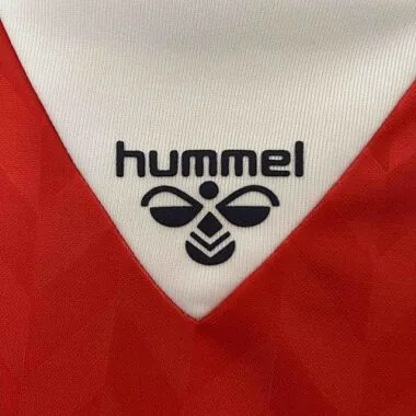 1988 Denmark Home Retro Kit Football Uniform