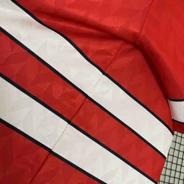 1988 Denmark Home Retro Kit Football Uniform