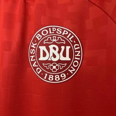 2024 Denmark Home Kit UEFA Euro Shirt Football
