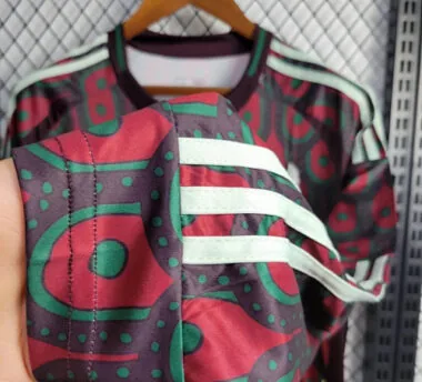 2024 Mexico Home Kit Long Sleeve Shirt Football