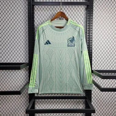 2024 Mexico Away Kit Long Sleeve Shirt Football AAAAJersey Supplier