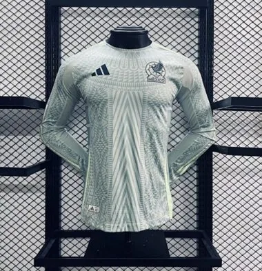 2024 Mexico Away Long Sleeve Kit Player Version Shirt Jerseys Supllier Yupoo