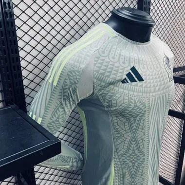 2024 Mexico Away Long Sleeve Kit Player Version Shirt Jerseys Supllier